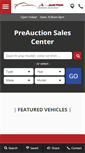 Mobile Screenshot of preauctionsalescenter.com