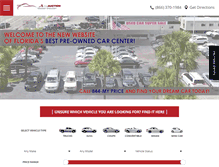 Tablet Screenshot of preauctionsalescenter.com